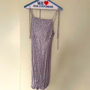 Purple floral Zara dress size XS